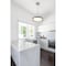 Nuvo Bandon, 20 Inch LED Pendant, Gray with Red Wrap, Acrylic Lens 62/3011 - alternate 6